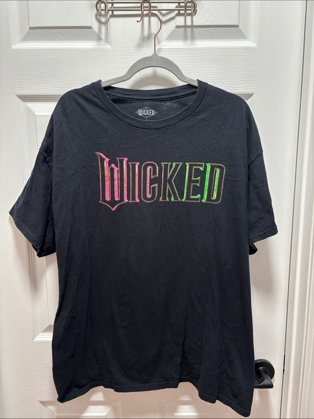 Wicked Black Short Sleeve Graphic Tee